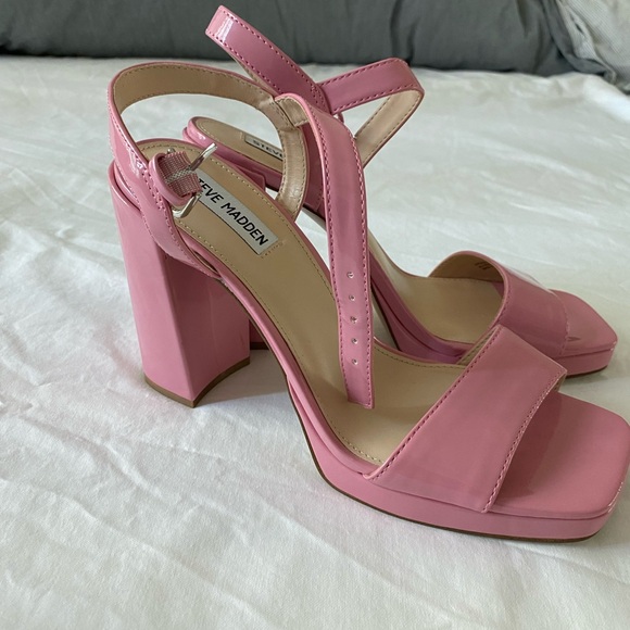 Steve Madden pink platform heels - Picture 4 of 12